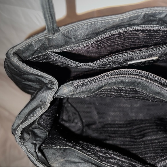 Authentic Vintage Prada Tessuto City Bag - Picture 7 of 8